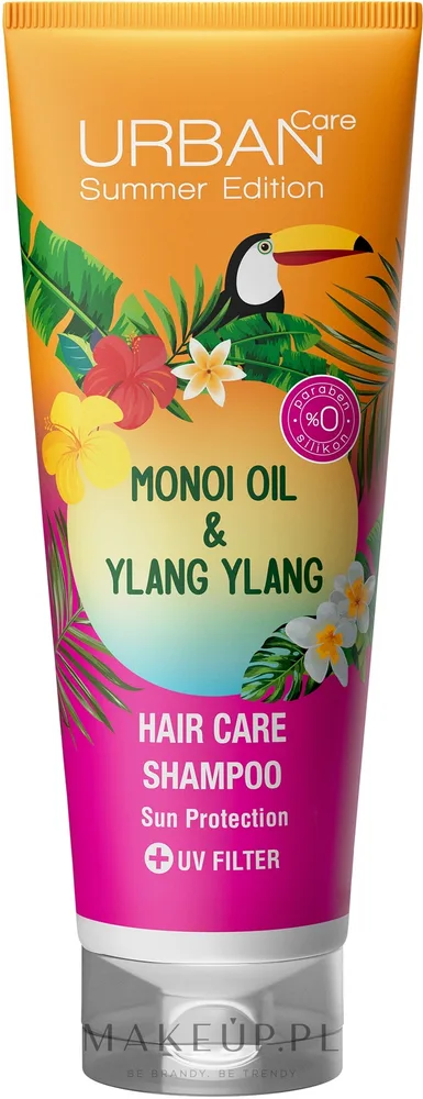 Шампунь Urban Care с маслом монои и иланг-иланга, UV-фильтр для окрашенных волос, 250 мл, Турция
