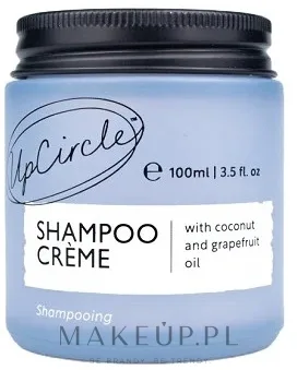 Кремовый шампунь UpCircle Shampoo Cream With Coconut And Grapefruit Oil, с кокосовым и грейпфрутовым маслом, для всех типов волос, 100 мл