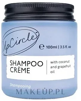 Кремовый шампунь UpCircle Shampoo Cream With Coconut And Grapefruit Oil, с кокосовым и грейпфрутовым маслом, для всех типов волос, 100 мл