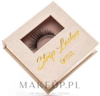 Накладные ресницы Color Care Strip Lashes Night Queen 1, на ленте, для вечерних выходов, 2 шт