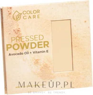 Фиксирующая пудра Color Care Puder с маслом авокадо и витамином E, 8 г
