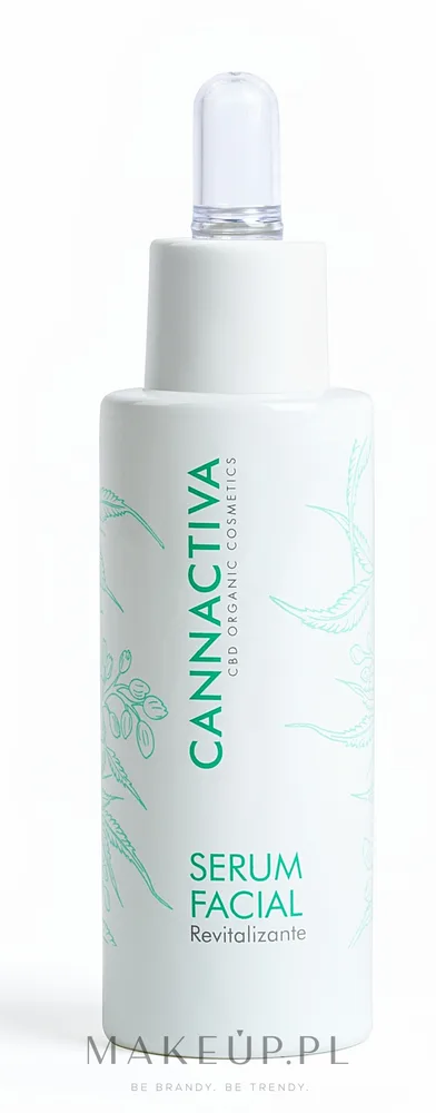 Сыворотка для лица Cannactiva с CBD гиалуроновой кислотой и витамином C 30 мл