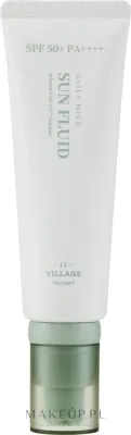 Солнцезащитный флюид Village 11 Factory Daily Mild Sun Fluid SPF 50+ PA++++, лёгкая текстура