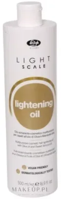 Масло для осветления волос Lisap Light Scale Lightening Oil профессиональное, на 2–3 тона, 500 мл