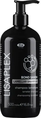 Шампунь Lisap Lisaplex Bond Saver ламеллярный, для блеска волос, 500 мл