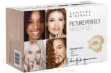 Sampure Minerals Picture Perfect Makeup Set Ivory набор для макияжа минеральный пудра румяна кисти кабуки 5 предметов — фото 1