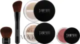Sampure Minerals Picture Perfect Makeup Set Pale набор для макияжа минеральный кисть кабуки кисть для румян рассыпчатая пудра тональная пудра румяна 5 предметов — фото 2