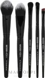 Eigshow Beauty Eigshow Jade Series Essential Brush Set Black - Набор кистей для макияжа Eigshow Jade Series Essential Brush Set Black 5 шт — фото 1