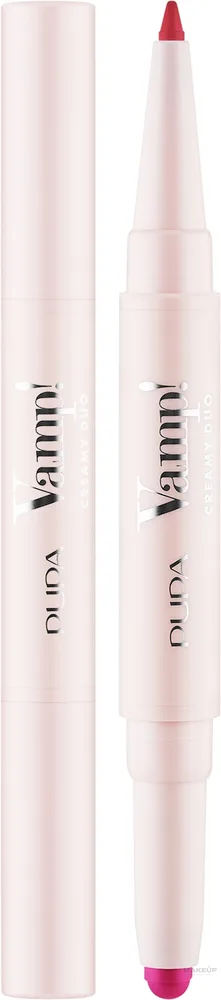 Помада-карандаш для губ Pupa Vamp! Creamy Duo 2 в 1, оттенок 009 - Flamingo Fuchsia