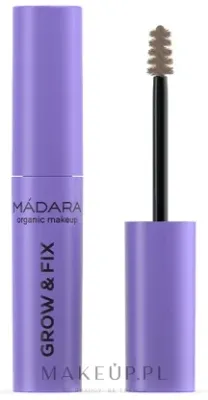 Гель для бровей Madara Cosmetics Grow Fix Tinted Brow Gel оттеночный, с экстрактом лисички и кофеином, 4,25 мл