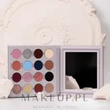 Палетка теней для век Pierre Rene x Jedrzej Urbanski Glory Eyeshadow Palette 16 оттенков — фото 5