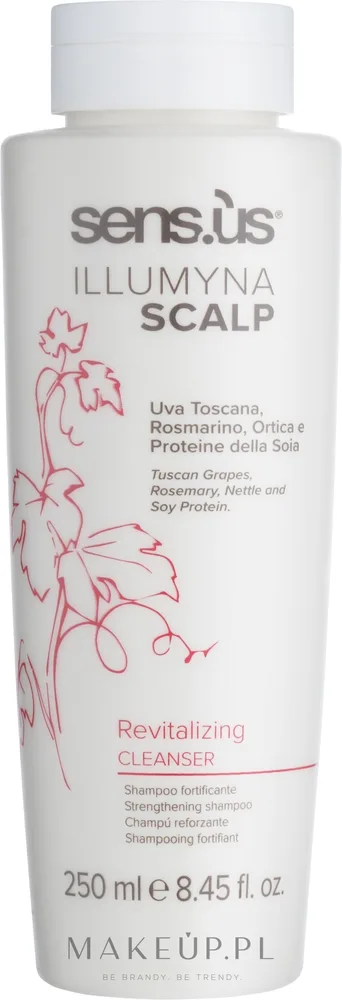 Шампунь для волос Sensus Illumyna Scalp Revitalizing Cleanser Strengthening Shampoo укрепляющий, для кожи головы, 250 мл