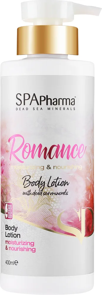 Spa Pharma Romance Body Lotion — минеральный бальзам для тела с минералами Мёртвого моря и маслом ши, 400 мл