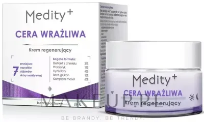 Крем для лица AVA Laboratorium Medity+ восстанавливающий для чувствительной кожи 50 мл