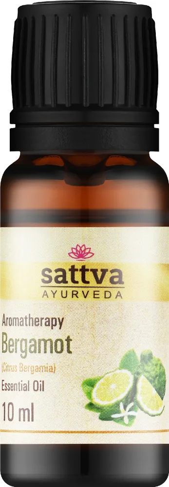 Эфирное масло Sattva Ayurveda Бергамот 10 мл натуральное цитрусовое для диффузора