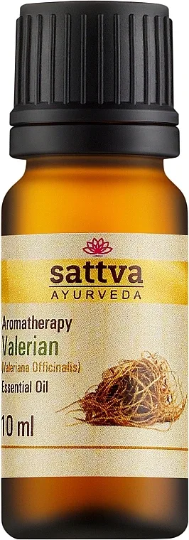 Эфирное масло Sattva Ayurveda Валериана 10 мл натуральное для сна и покоя