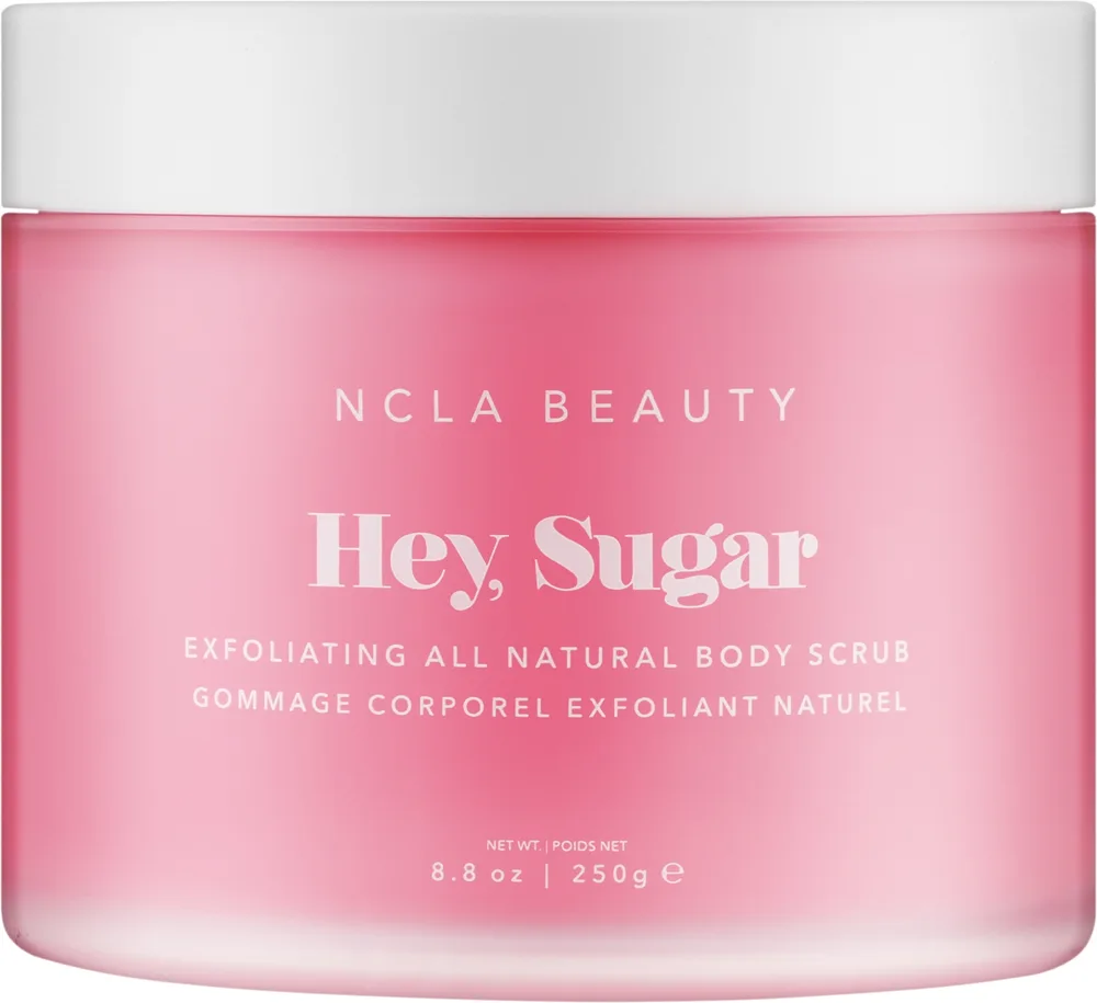 NCLA Beauty NCLA Beauty Hey, Sugar Pink Champagne Body Scrub - Сахарный скраб для тела Hey Sugar Pink Champagne натуральный 250 г
