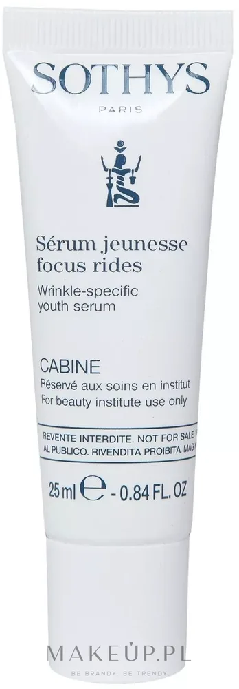 Сыворотка для лица Sothys Wrinkle Specific Youth Serum против морщин, в тубе, 25 мл