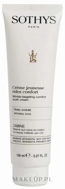 Sothys Wrinkle-Targeting Comfort Youth Cream крем для лица насыщенный восстанавливающий 150 мл, уход против морщин для сухой кожи
