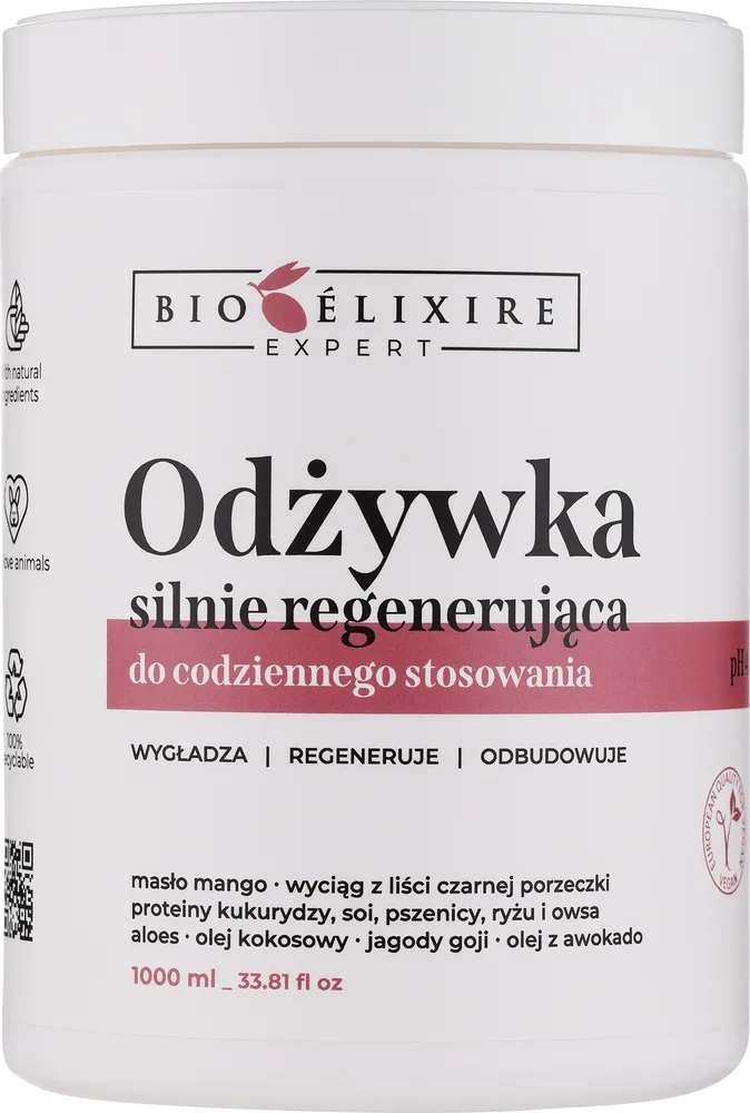 Bioelixire Bioelixir Expert - Кондиционер для волос Bioelixir Expert восстанавливающий, для повреждённых волос, 1000 мл