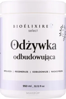 Кондиционер для волос Bioelixire Select Restorative Conditioner восстанавливающий, с кератином и маслом ши, 950 мл