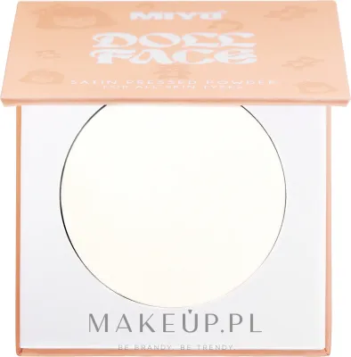 Прессованная пудра Miyo Doll Face Satin Pressed Powder полупрозрачная, 7 г