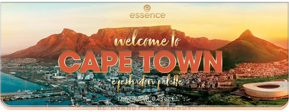 Палетка теней для век Essence Welcome To Cape Town Eyeshadow Palette 12 оттенков