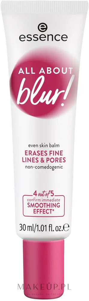Бальзам для лица Essence All About Blur! Even Skin Balm, выравнивает тон кожи, база под макияж
