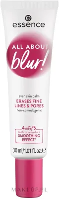Бальзам для лица Essence All About Blur! Even Skin Balm, выравнивает тон кожи, база под макияж