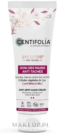 Крем для рук Centifolia против пигментных пятен с экстрактом белой лилии 50 мл