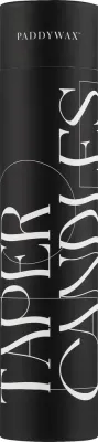 Набор декоративных свечей Paddywax Taper Candle Set Black & White 4 шт