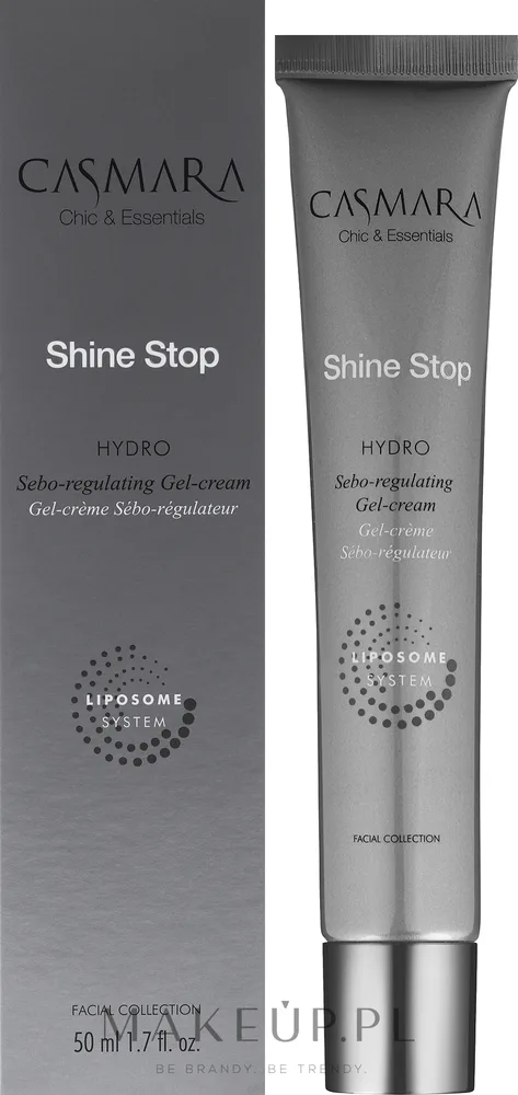Casmara Shine Stop Hydro крем-гель для лица себорегулирующий 50 мл, для жирной и комбинированной кожи, цинк PCA, матовый финиш