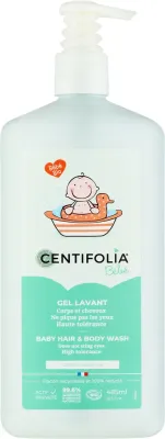 Гель для мытья тела и волос для младенцев Centifolia Baby Hair Body Wash, с камелиевым маслом, 485 мл