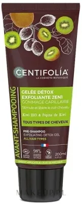 Гель-пилинг для кожи головы Centifolia Pre-Shampoo Exfoliating Detox Gel, 2 в 1, с киви, 200 мл