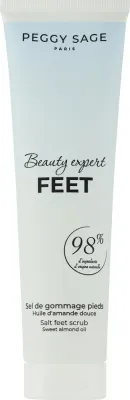 Скраб для стоп Peggy Sage Beauty Expert Salt Feet Scrub солевой, с маслом сладкого миндаля