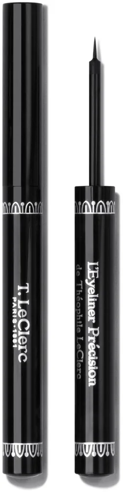 Подводка для глаз T. LeClerc Precision Eyeliner стойкая, с тонким аппликатором, 1,7 мл