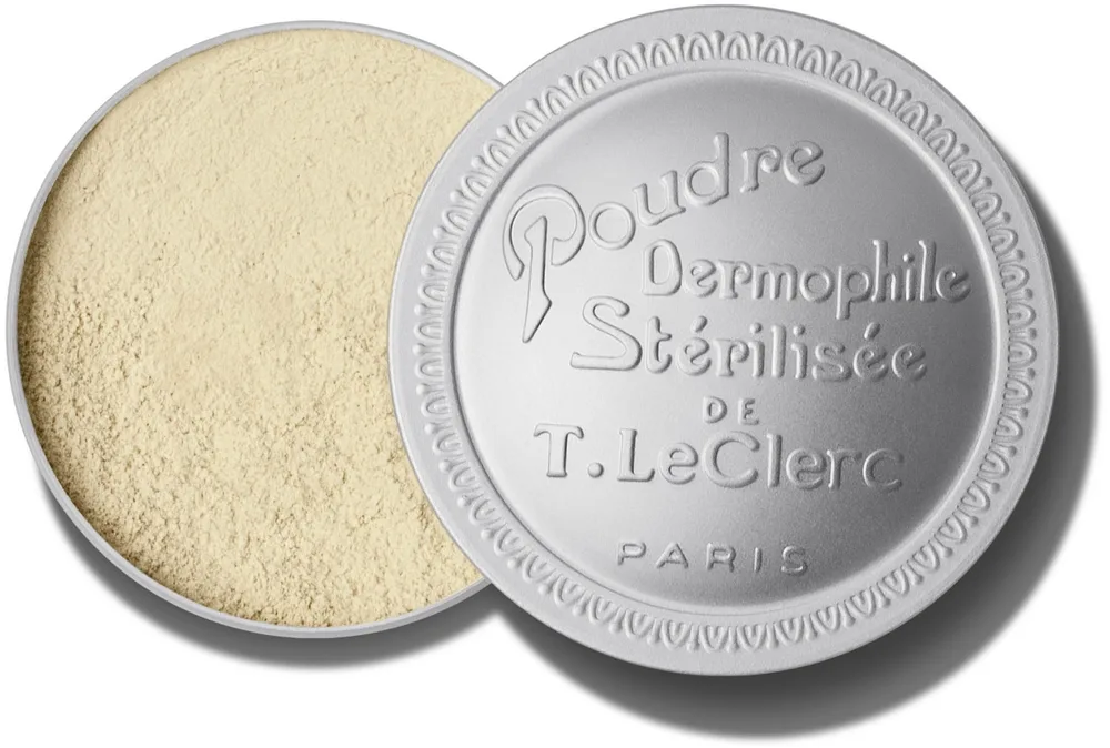 Рассыпчатая рисовая пудра T. LeClerc Le Poudre Libre Dermophile матирующая, 20 г, оттенок 02 - Banana
