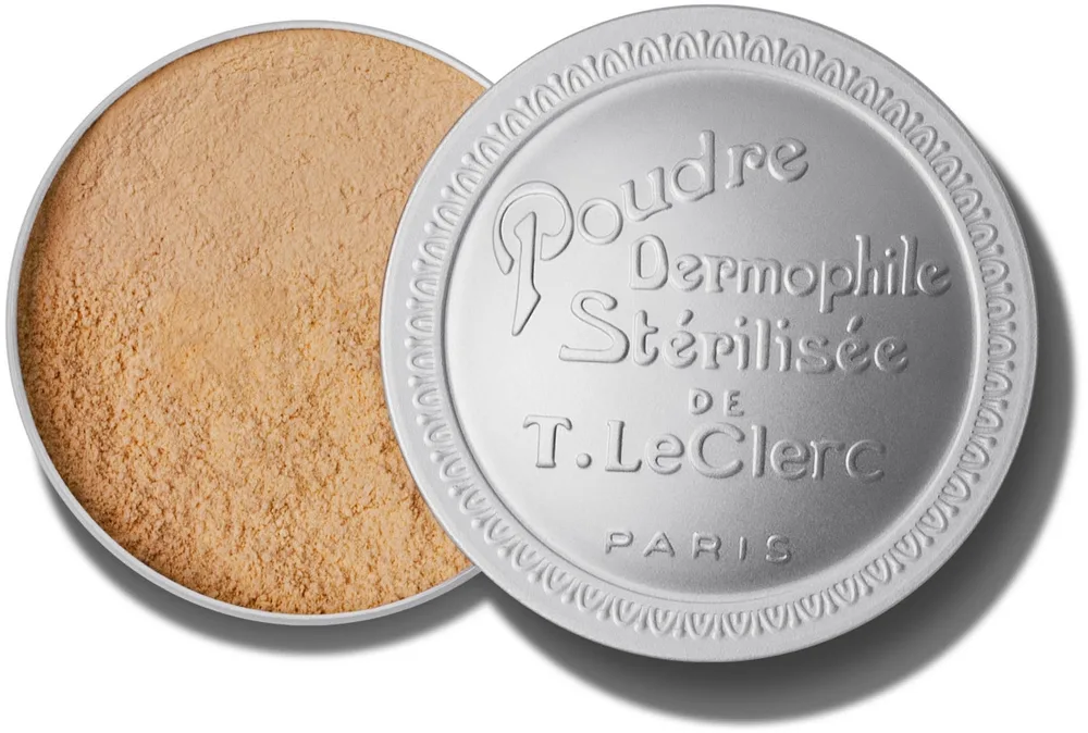Рассыпчатая рисовая пудра T. LeClerc Le Poudre Libre Dermophile матирующая, 20 г, оттенок 01 - Abricot