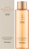 Тоник Tony Moly Triple Collagen Total Tension с тройным коллагеном и гиалуроновой кислотой 200 мл — фото 2