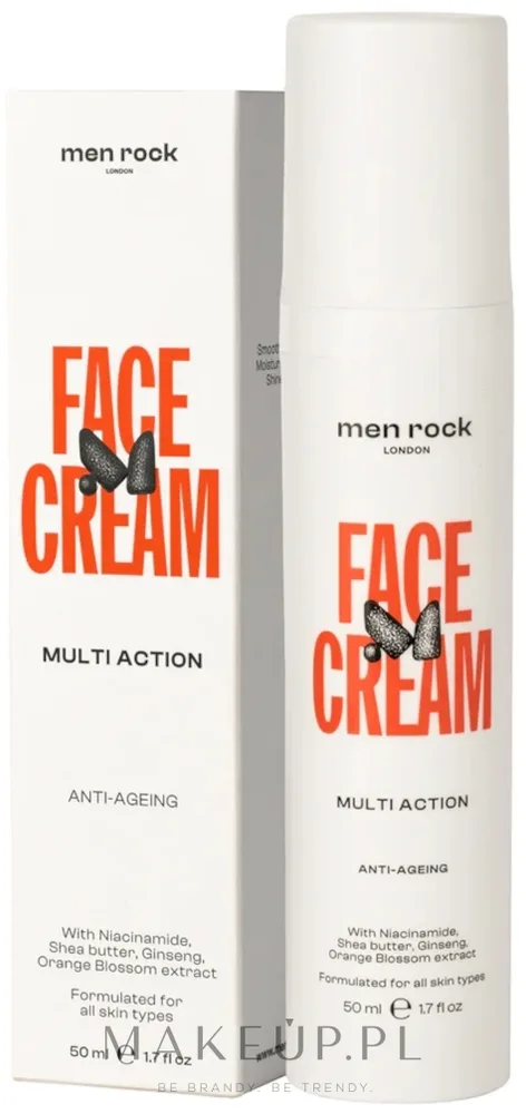 Крем для лица мужской Men Rock Multi Action увлажняющий 50 мл