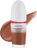 Тональная основа Shiseido Revitalessence Skin Glow Foundation SPF 30 PA+++ сияющая, 30 мл, оттенок 450 - Copper — фото 1