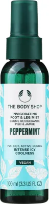 Мист для ног и стоп The Body Shop Peppermint Invigorating Foot Leg Mist освежающий, с охлаждающим эффектом, 100 мл
