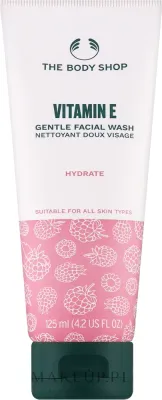 Средство для умывания The Body Shop Vitamin E Gentle Facial Wash с витамином E, для ежедневного очищения, 125 мл
