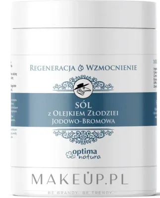 Optima Natura Body Care соль для ванны йодобромная Four Thieves Oils Salt Immunity 1000 г, с эфирными маслами гвоздики, корицы, лимона, эвкалипта и розмарина