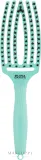 Щётка для волос Olivia Garden Finger Brush Combo Medium мятная — фото 1