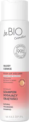 Шампунь для тонких волос BeBio Baby Hair Complex Natural Volumizing Shampoo, для объёма, для чувствительной кожи головы, 300 мл