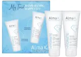 Набор для рук и ног Alma K. Happy Hands Happy Feet: защитный крем для рук и освежающий крем для ног, 100 мл + 100 мл — фото 2