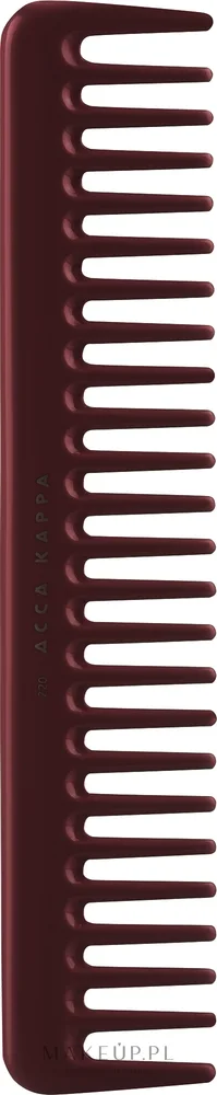 Расчёска для волос Acca Kappa Basic Pettine Radone 220 бордовая