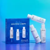 Набор для ухода за телом Alma K. My Time! Body Care Routine Kit: гель для душа, отшелушивающее мыло, лосьон, по 100 мл — фото 4