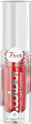 Жидкие тени для век 7 Days B.Colour Darkside Multichrome Liquid Eyeshadow мультихромные, тёмный оттенок, 1,5 мл